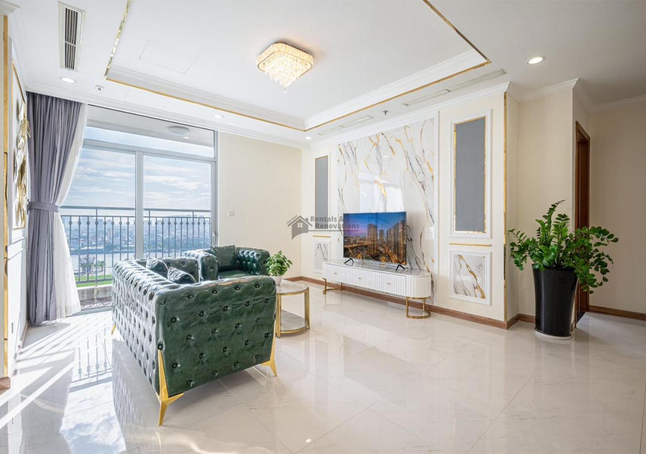 הו צ'י מין סיטי The Vinhomes Central Park Apartments - The Buildings Surrounding Landmark 81 מראה חיצוני תמונה