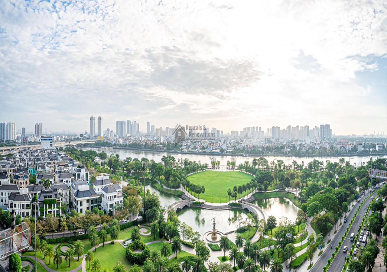 הו צ'י מין סיטי The Vinhomes Central Park Apartments - The Buildings Surrounding Landmark 81 מראה חיצוני תמונה
