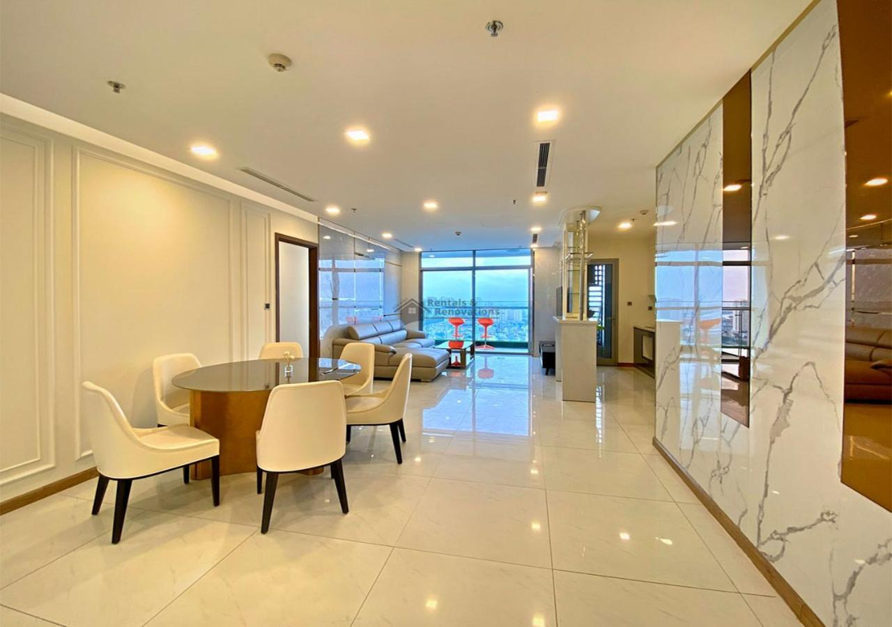 הו צ'י מין סיטי The Vinhomes Central Park Apartments - The Buildings Surrounding Landmark 81 מראה חיצוני תמונה