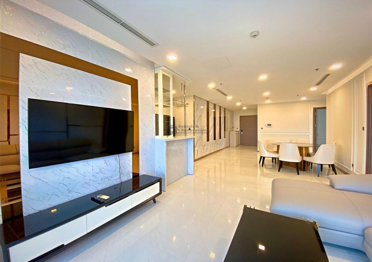 הו צ'י מין סיטי The Vinhomes Central Park Apartments - The Buildings Surrounding Landmark 81 מראה חיצוני תמונה