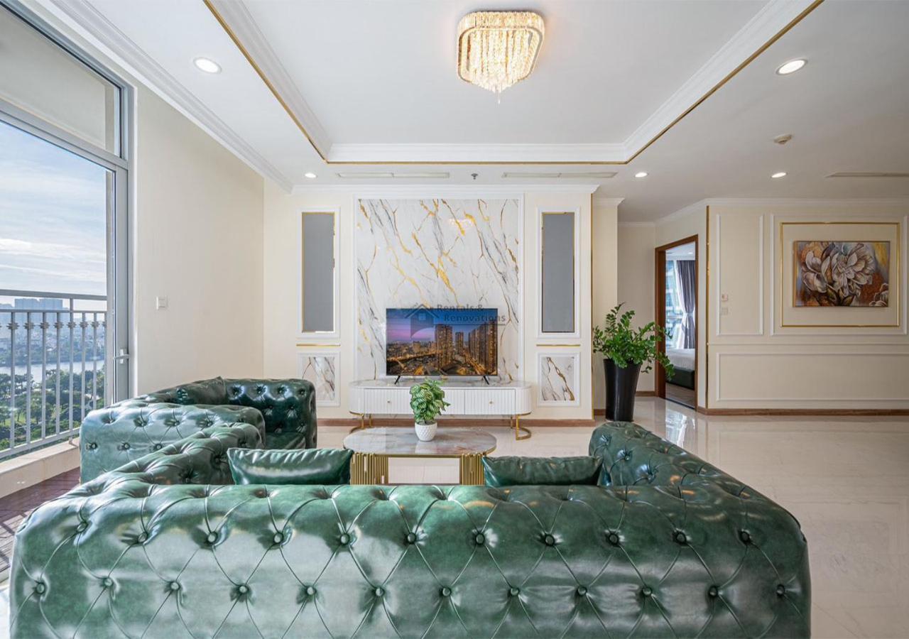 הו צ'י מין סיטי The Vinhomes Central Park Apartments - The Buildings Surrounding Landmark 81 מראה חיצוני תמונה